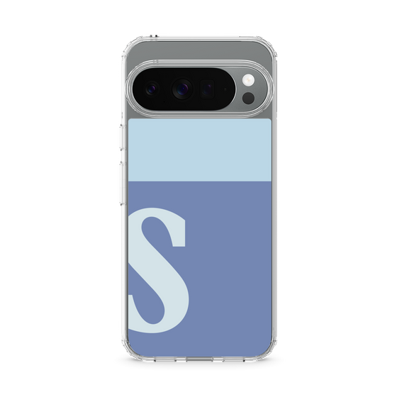 Slim Protection Case［ Original - initial two tone - S blue ］