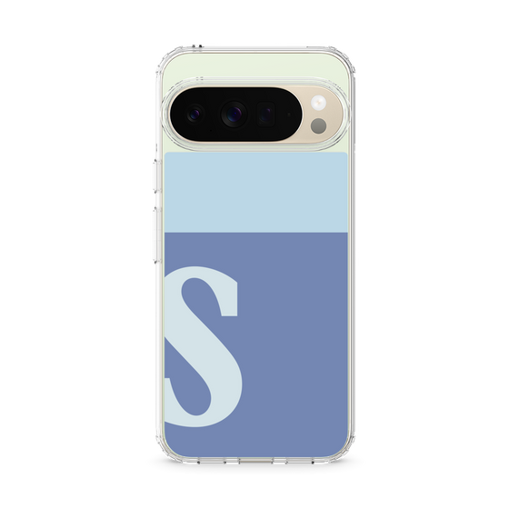 Slim Protection Case［ Original - initial two tone - S blue ］