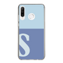 Slim Protection Case［ Original - initial two tone - S blue ］