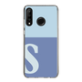 Slim Protection Case［ Original - initial two tone - S blue ］
