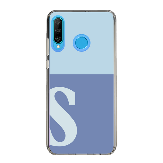 Slim Protection Case［ Original - initial two tone - S blue ］