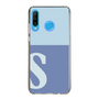 Slim Protection Case［ Original - initial two tone - S blue ］