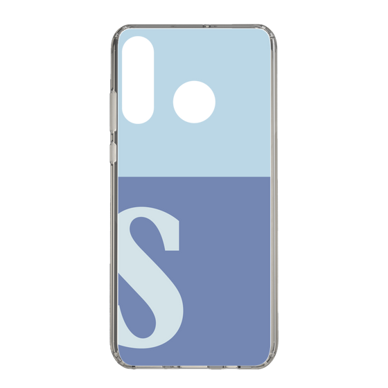 Slim Protection Case［ Original - initial two tone - S blue ］