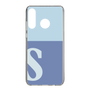 Slim Protection Case［ Original - initial two tone - S blue ］