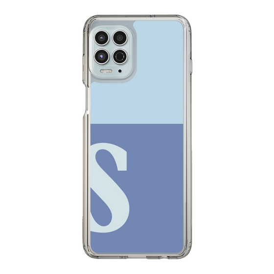 Slim Protection Case［ Original - initial two tone - S blue ］
