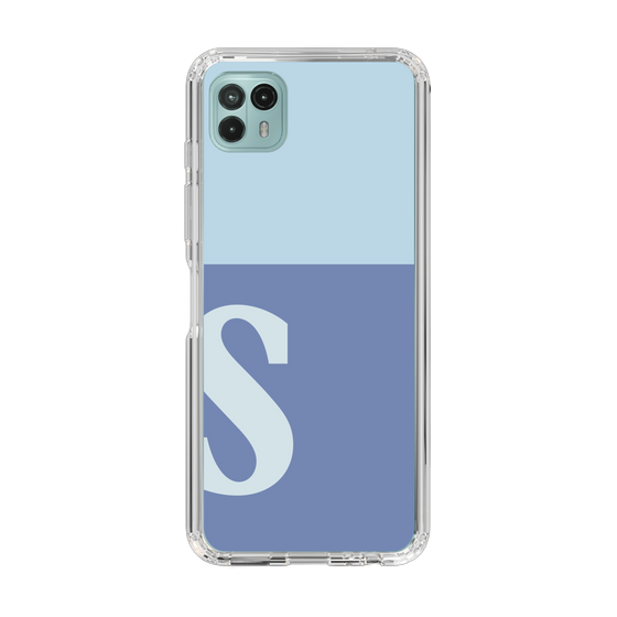 Slim Protection Case［ Original - initial two tone - S blue ］