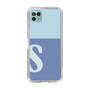 Slim Protection Case［ Original - initial two tone - S blue ］