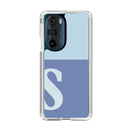 Slim Protection Case［ Original - initial two tone - S blue ］