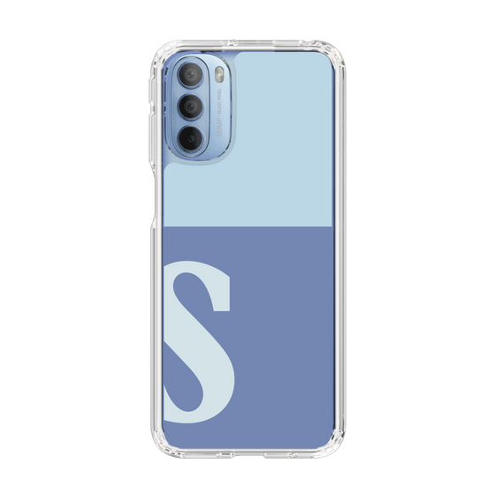 Slim Protection Case［ Original - initial two tone - S blue ］
