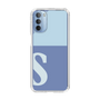 Slim Protection Case［ Original - initial two tone - S blue ］