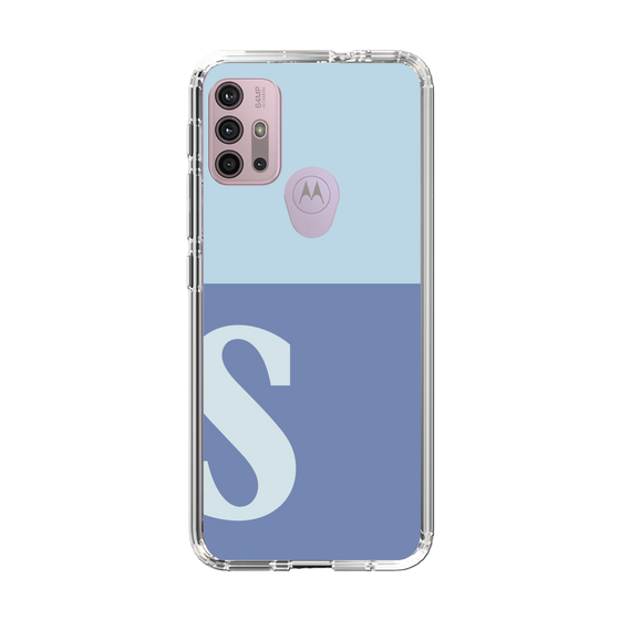 Slim Protection Case［ Original - initial two tone - S blue ］