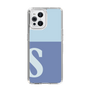 Slim Protection Case［ Original - initial two tone - S blue ］