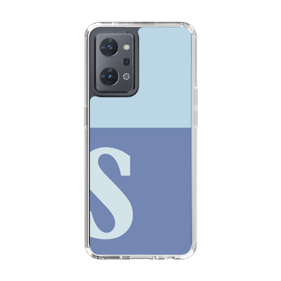 Slim Protection Case［ Original - initial two tone - S blue ］
