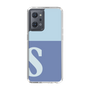 Slim Protection Case［ Original - initial two tone - S blue ］