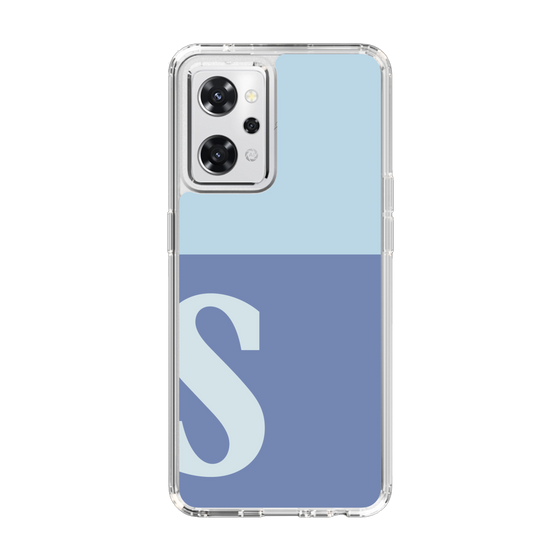 Slim Protection Case［ オリジナル - initial two tone - S blue ］