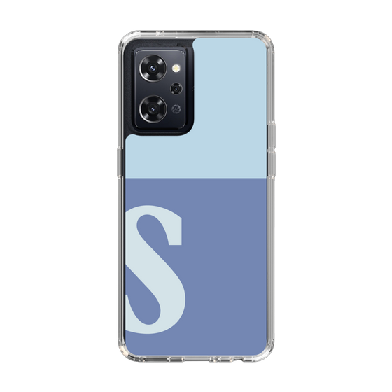 Slim Protection Case［ オリジナル - initial two tone - S blue ］