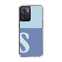 Slim Protection Case［ オリジナル - initial two tone - S blue ］