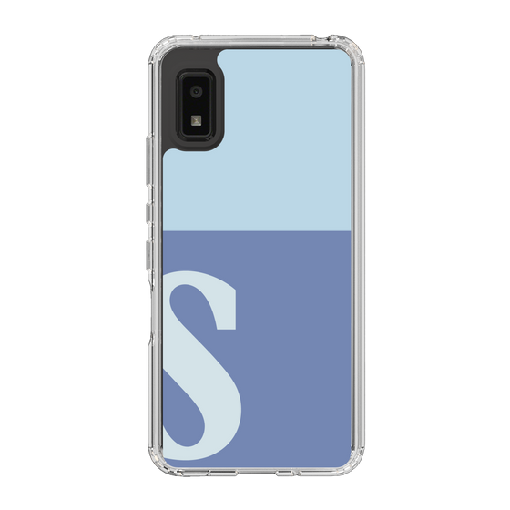 Slim Protection Case［ Original - initial two tone - S blue ］