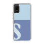 Slim Protection Case［ Original - initial two tone - S blue ］