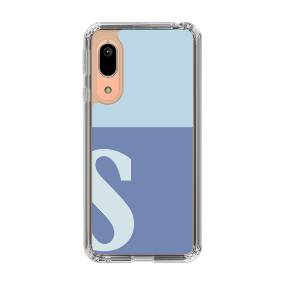 Slim Protection Case［ Original - initial two tone - S blue ］