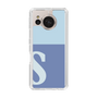 Slim Protection Case［ Original - initial two tone - S blue ］