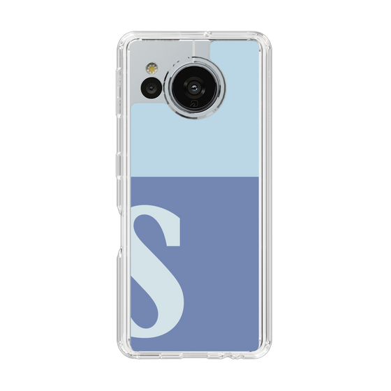 Slim Protection Case［ Original - initial two tone - S blue ］