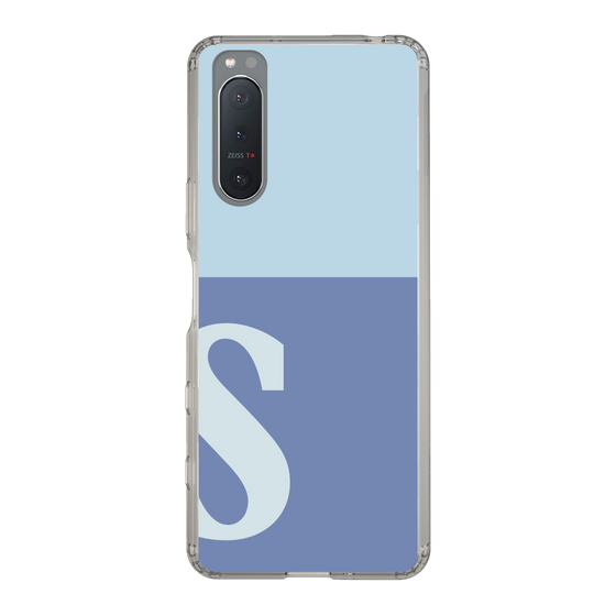 Slim Protection Case［ Original - initial two tone - S blue ］