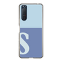 Slim Protection Case［ Original - initial two tone - S blue ］