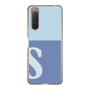 Slim Protection Case［ Original - initial two tone - S blue ］
