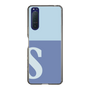Slim Protection Case［ Original - initial two tone - S blue ］