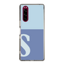 Slim Protection Case［ Original - initial two tone - S blue ］