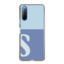 Slim Protection Case［ Original - initial two tone - S blue ］