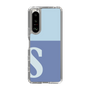 Slim Protection Case［ Original - initial two tone - S blue ］