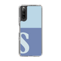 Slim Protection Case［ Original - initial two tone - S blue ］