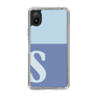 Slim Protection Case［ Original - initial two tone - S blue ］