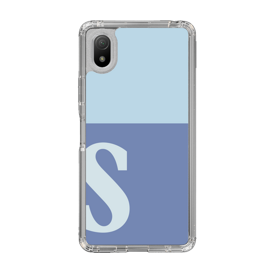 Slim Protection Case［ Original - initial two tone - S blue ］
