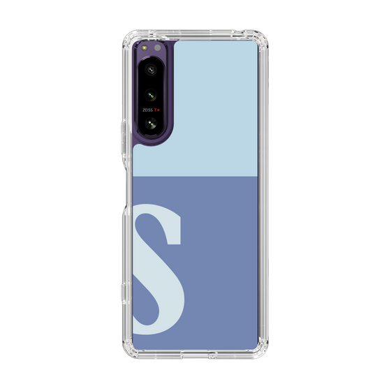 Slim Protection Case［ Original - initial two tone - S blue ］