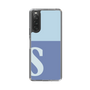 Slim Protection Case［ Original - initial two tone - S blue ］