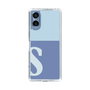 Slim Protection Case［ Original - initial two tone - S blue ］