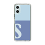 Slim Protection Case［ Original - initial two tone - S blue ］