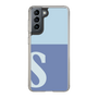 Slim Protection Case［ Original - initial two tone - S blue ］