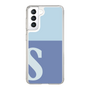 Slim Protection Case［ Original - initial two tone - S blue ］