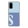 Slim Protection Case［ Original - initial two tone - S blue ］
