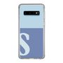 Slim Protection Case［ Original - initial two tone - S blue ］