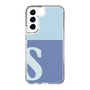 Slim Protection Case［ Original - initial two tone - S blue ］