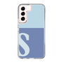 Slim Protection Case［ Original - initial two tone - S blue ］