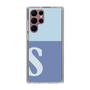 Slim Protection Case［ Original - initial two tone - S blue ］