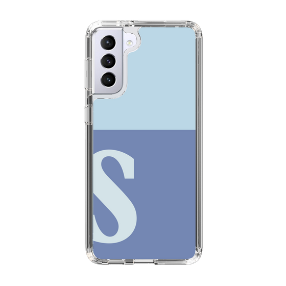 Slim Protection Case［ Original - initial two tone - S blue ］