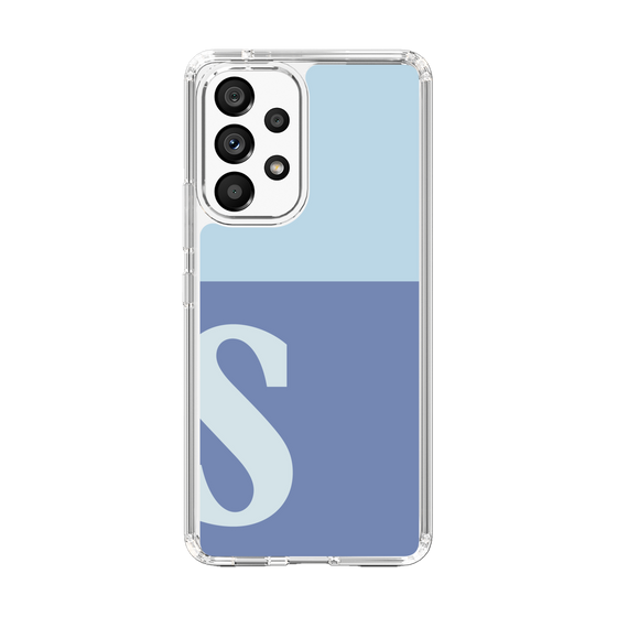 Slim Protection Case［ Original - initial two tone - S blue ］