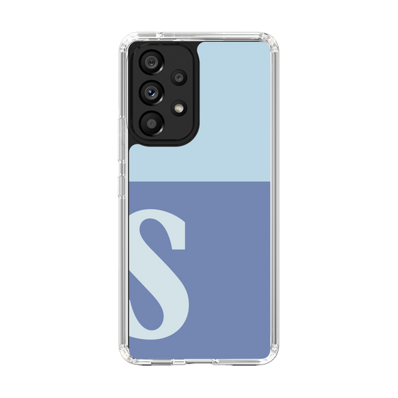 Slim Protection Case［ Original - initial two tone - S blue ］